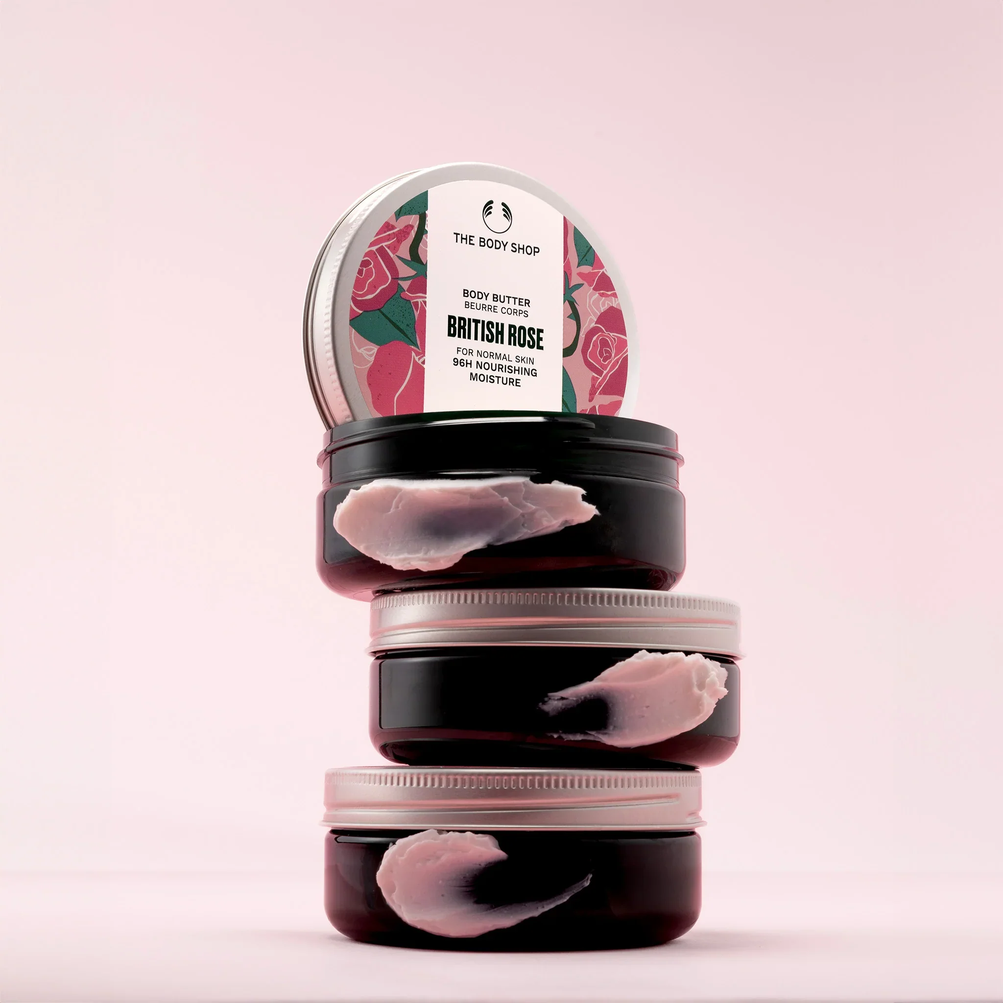 British Rose Body Butter 50ml - Image 6