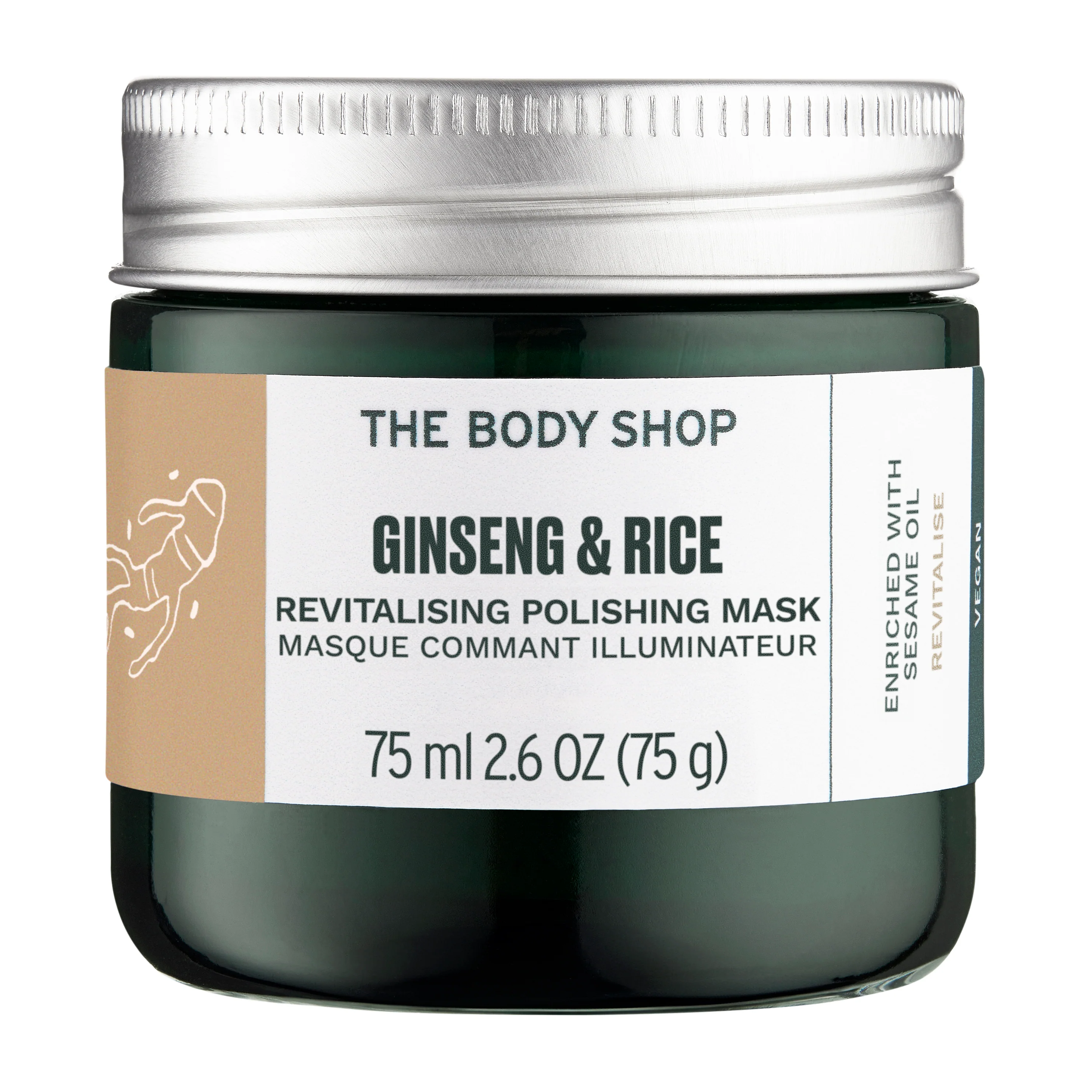 Chinese Ginseng & Rice Clarifying Polishing Mask