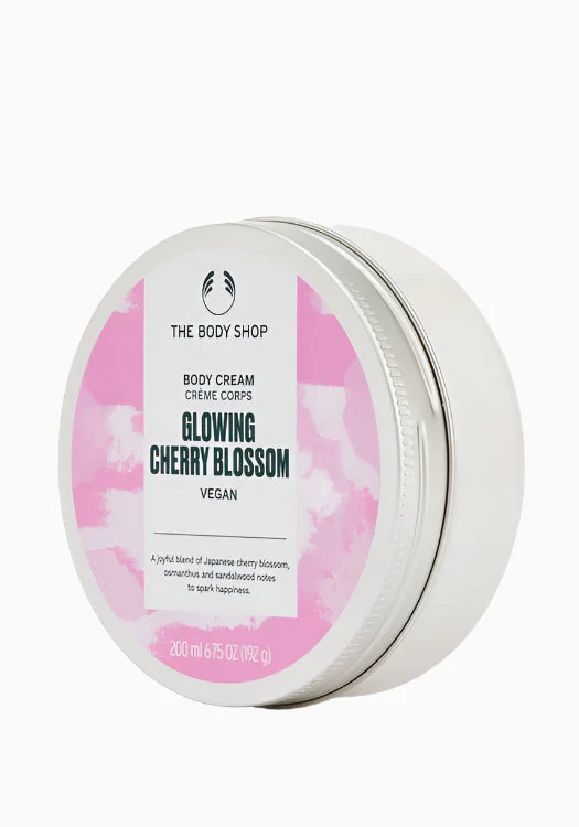 Glowing Cherry Blossom Body Cream 200ml - Image 3