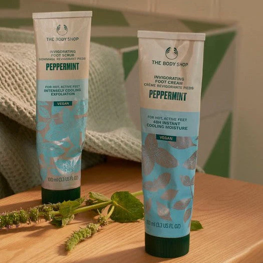 Peppermint Invigorating Foot Cream 100ml - Image 3