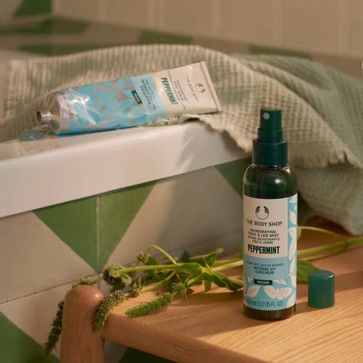 Peppermint Invigorating Foot Cream 100ml - Image 4